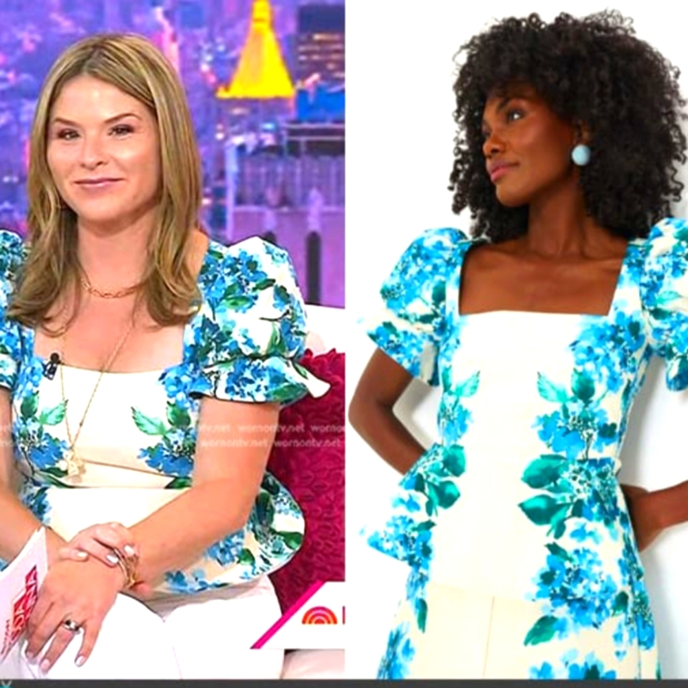 Tuckernuck Blouse Waters Edge Hydrangea Monica Top Blue Floral Size XXXL…